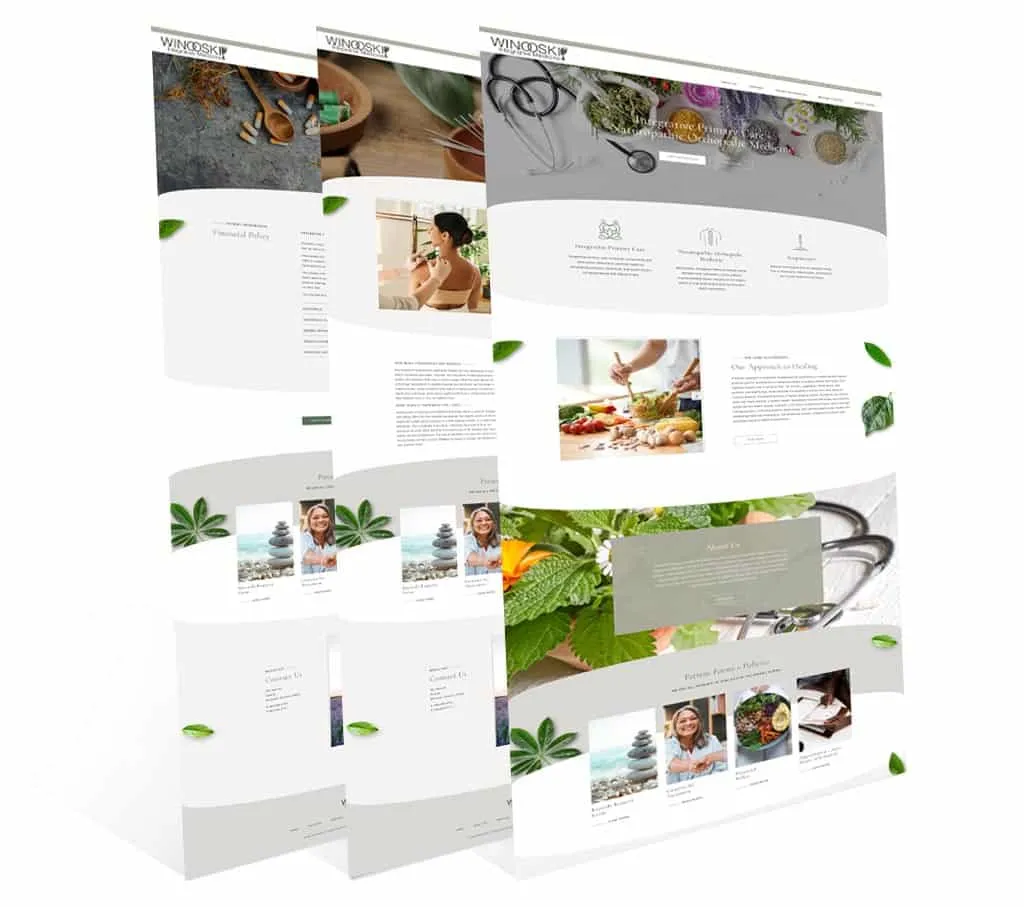 Winooski Integrative Medicine — vista del sitio web